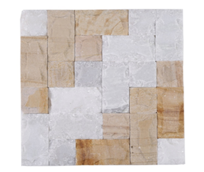 White Shine Mosaic Tiles